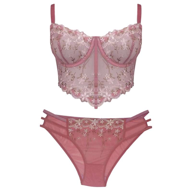 ست شورت و سوتین زنانه مدل R5199-PI