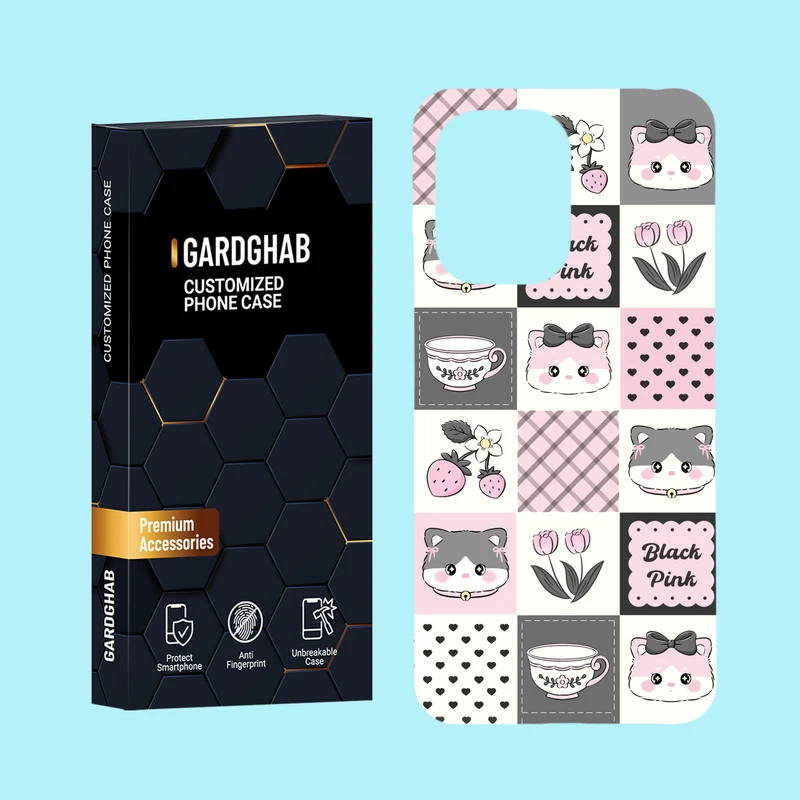 کاور گارد قاب مدل دخترانه مناسب برای گوشی موبایل شیائومی Redmi 13C 4G / Poco C65