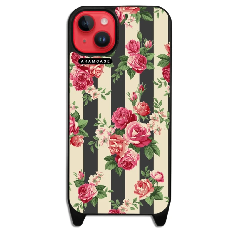 کاور آکام مدل AMCWLA14PLUS-FLOWERS15 مناسب برای گوشی موبایل اپل iPhone 14 Plus