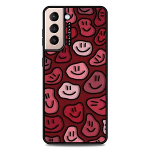 کاور آکام مدل AMCWSGS21P-HAPPY FACE13 مناسب برای گوشی موبایل سامسونگ Galaxy S21 Plus