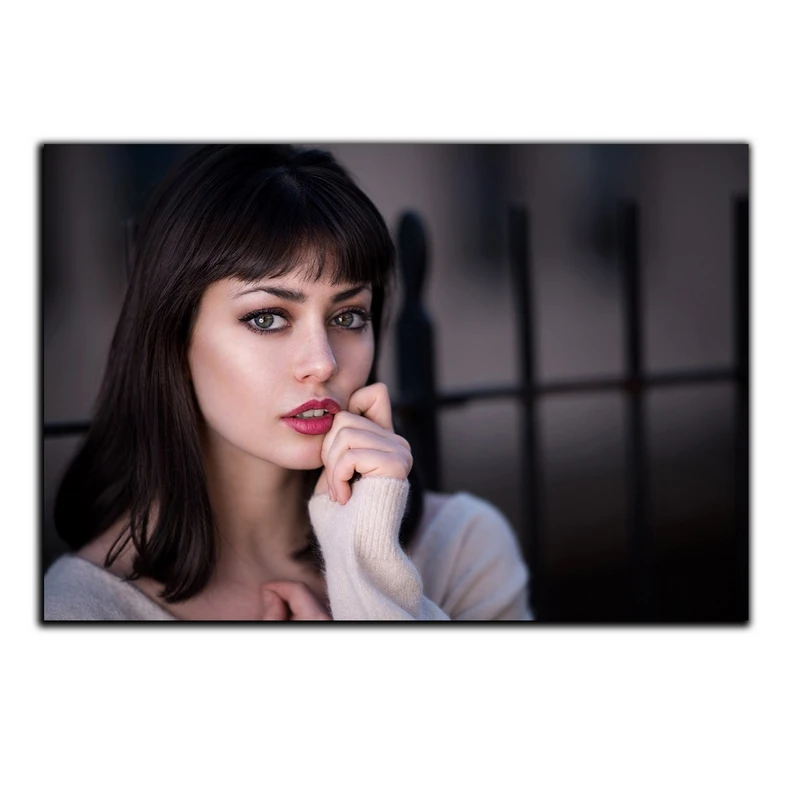 تابلو شاسی بکلیت طرح ژست عکاسی چهره مدل SH-7432