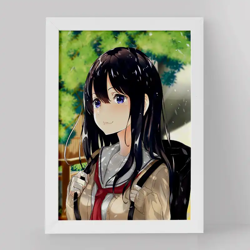 تابلو خندالو مدل نائوکو انیمه سایلنت ویس کد 15808