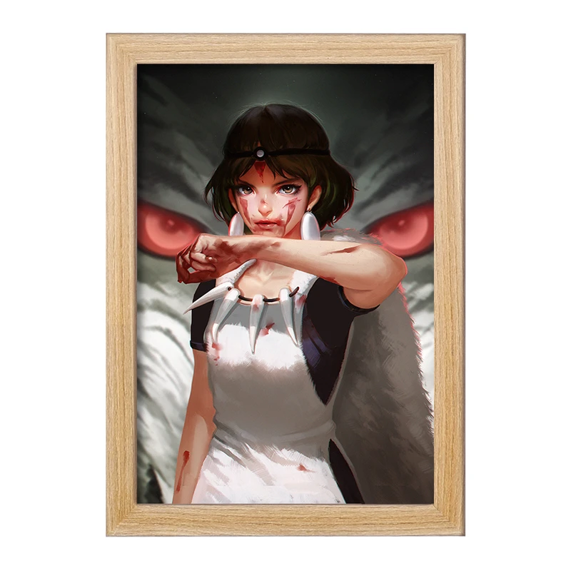 تابلو خندالو مدل سان انیمه پرنسس مونونوکه کد 34129