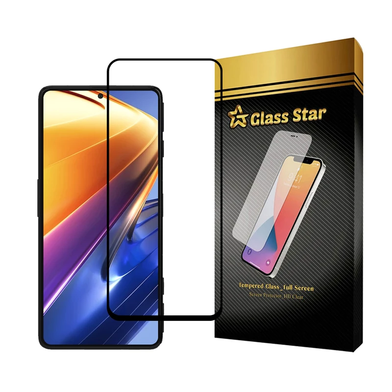 محافظ صفحه نمایش گلس استار مدل FULSLGS مناسب برای گوشی موبایل شیائومی Poco X4 Pro 5G