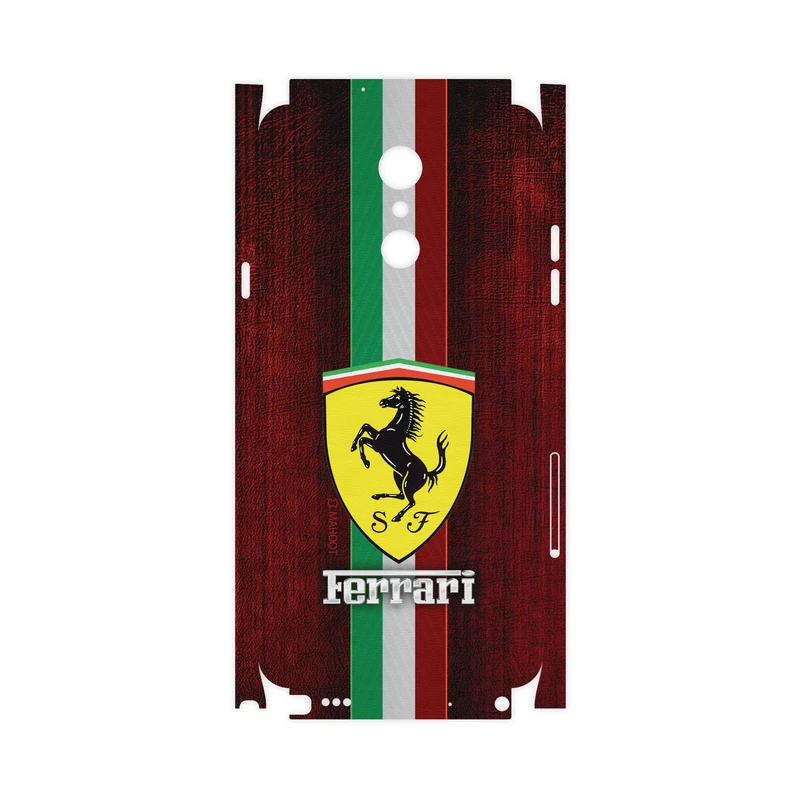 برچسب پوششی ماهوت مدل Ferrari-FullSkin مناسب برای گوشی موبایل ال جی Q Stylus