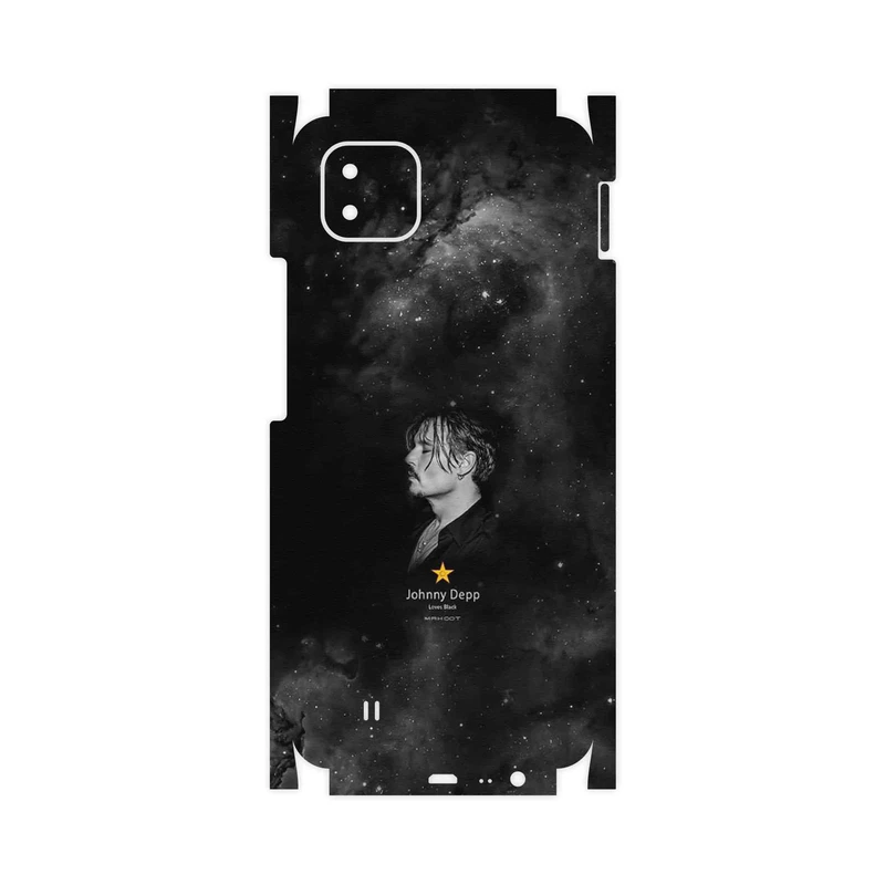 برچسب پوششی ماهوت مدل Johnny Depp-FullSkin مناسب برای گوشی موبایل ریلمی C11 2021