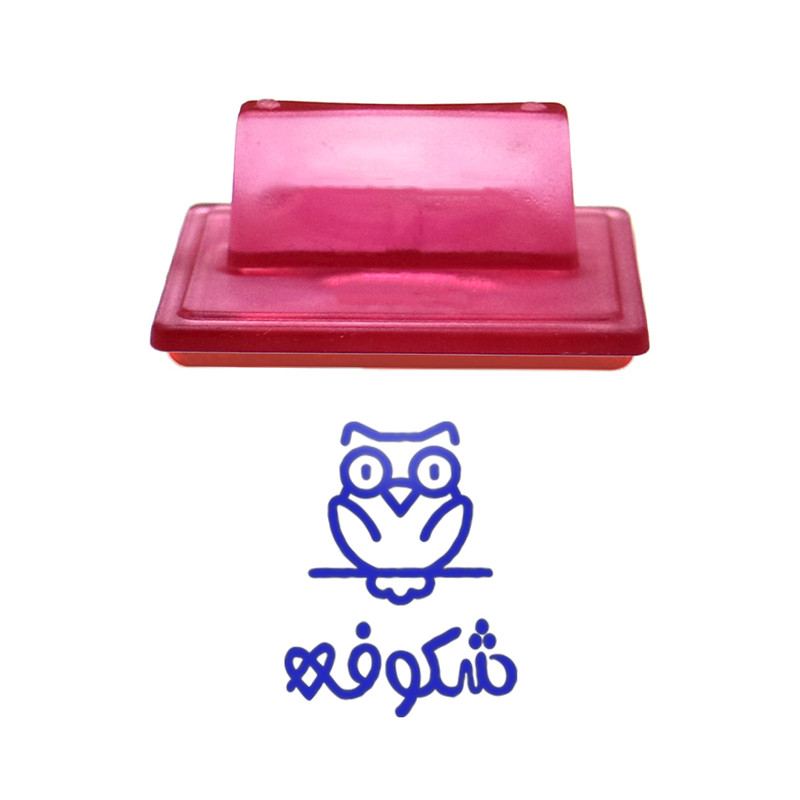 مهر حس آمیزی طرح جغد مدل شکوفه