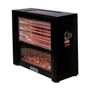 بخاری برقی شومینه بیستون مدل شومینه ای