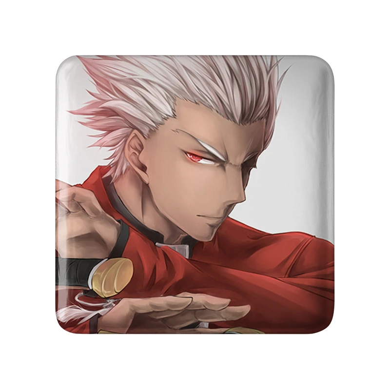 مگنت خندالو طرح آرچر انیمه فیت استی نایت Fate Stay Night  مدل مربعی کد 22790