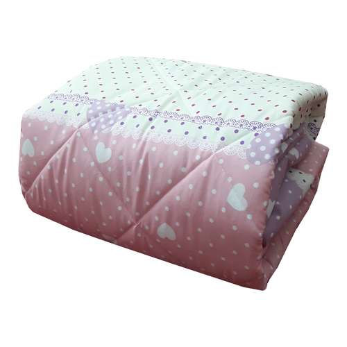 لحاف سندس مدل رویا کد F196 یکنفره سایز 190x140 سانتی متر