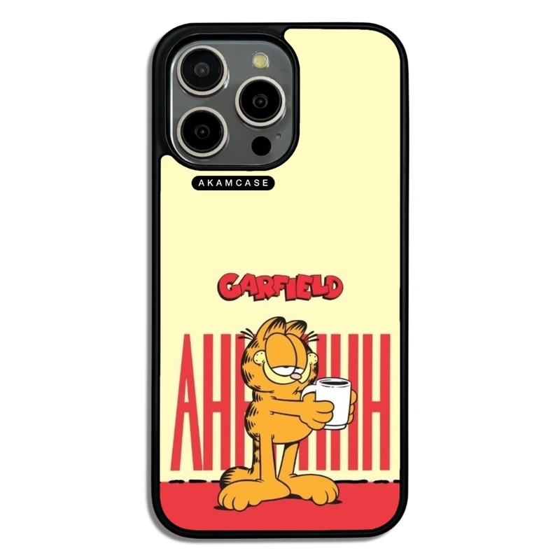 کاور آکام مدل AMC-WA15PROMAX-GARFIELD12 مناسب برای گوشی موبایل اپل iPhone 15 Pro Max