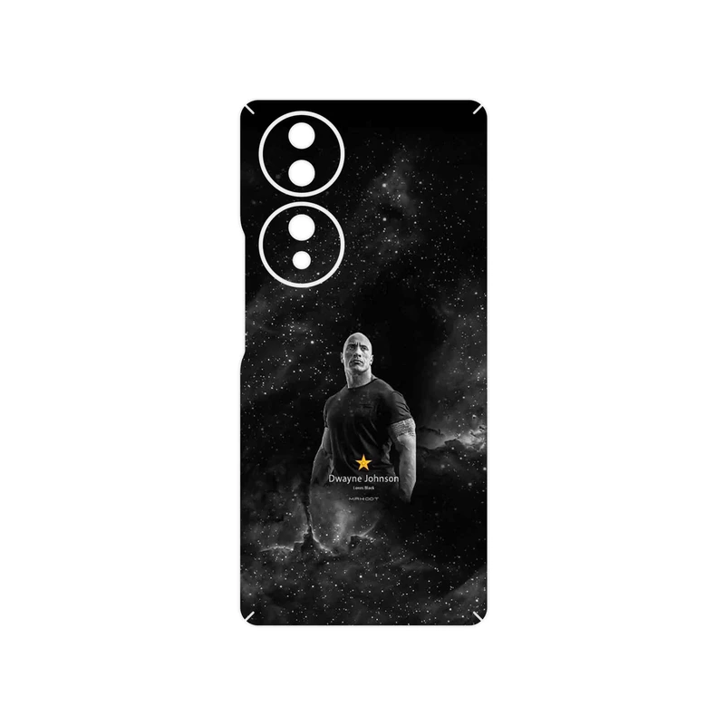 برچسب پوششی ماهوت مدل Dwayne Johnson مناسب برای گوشی موبایل آنر 70