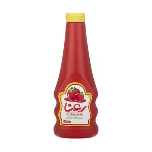 نقد و بررسی سس گوجه فرنگی رعنا - 530 گرم توسط خریداران