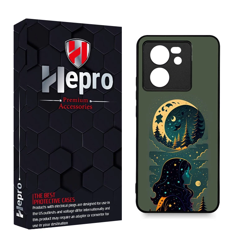 کاور هپرو طرح فانتزی مدل TPU مناسب برای گوشی موبایل شیائومی 13T / 13T PRO