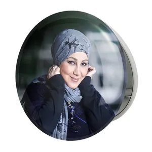 آینه جیبی خندالو طرح بهنوش بختیاری مدل تاشو کد 6286 