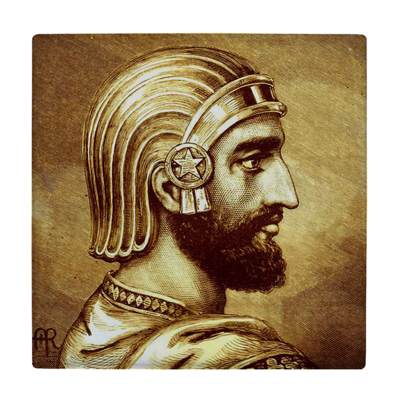  کاشی کارنیلا طرح کوروش کبیر کد wkk5177 