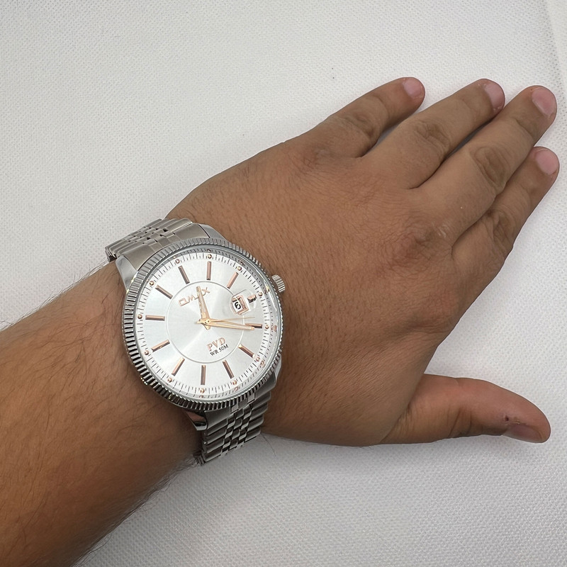 ساعت مچی عقربه‌ای مردانه اوماکس مدل OOFD001I028