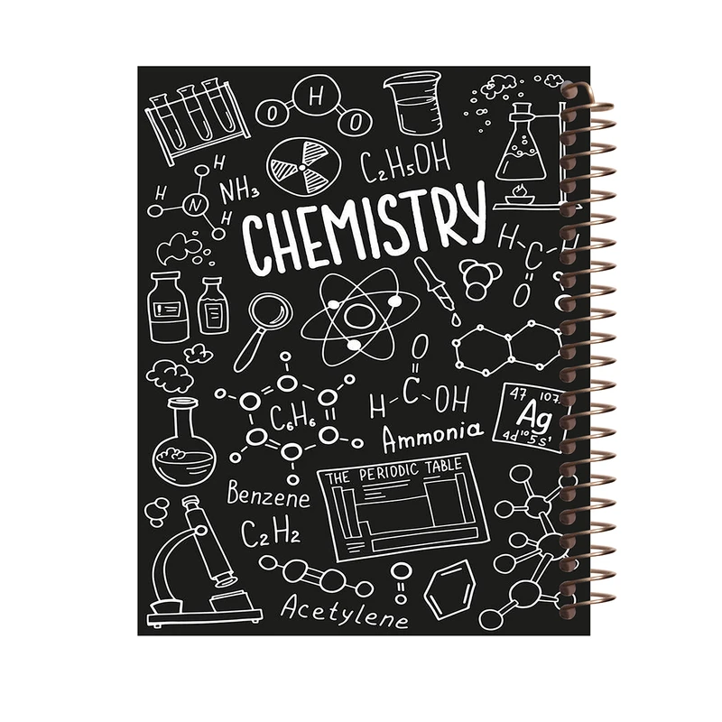 دفتر مشق 60 برگ طرح شیمی کد M475