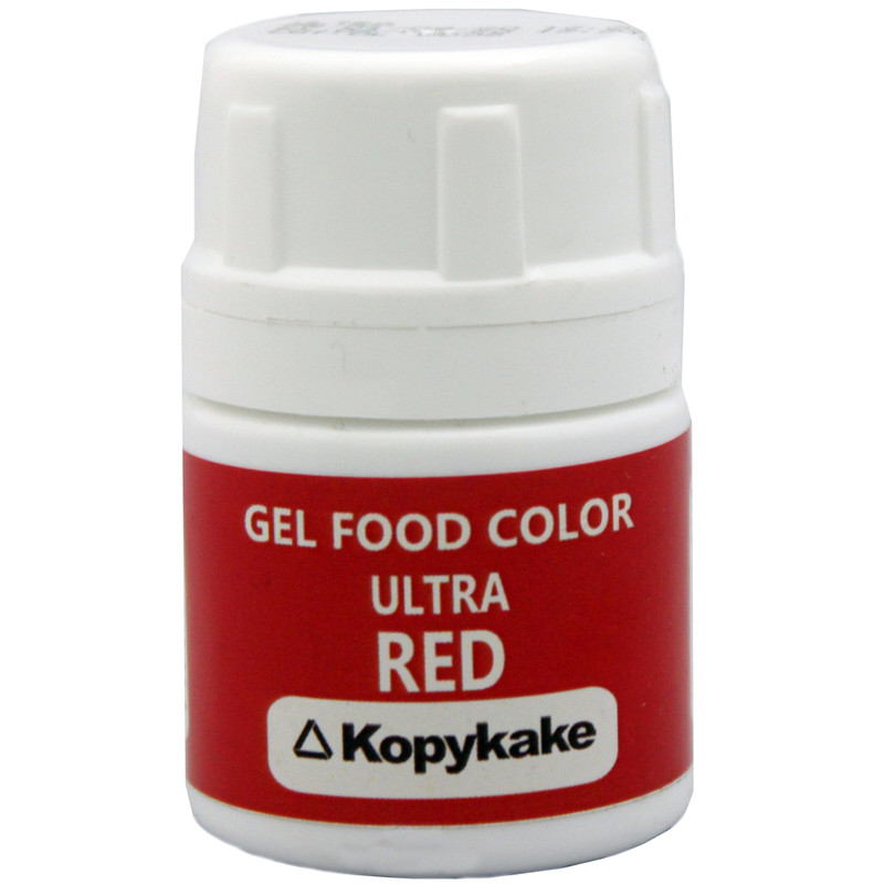 رنگ خوراکی ژله ای قرمز قرمز کپی کیک -25 گرم
