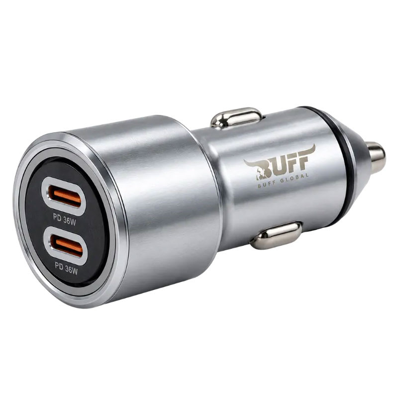 شارژر فندکی 36 وات 2 پورت بوف گلوبال مدل SPARK