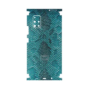 MAHOOT Blue Snake Skin-FullSkin Cover Sticker for Samsung Galaxy A71 5G
