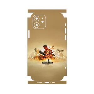 MAHOOT Serious Sam Game Series-FullSkin Cover Sticker for Apple iPhone 12
