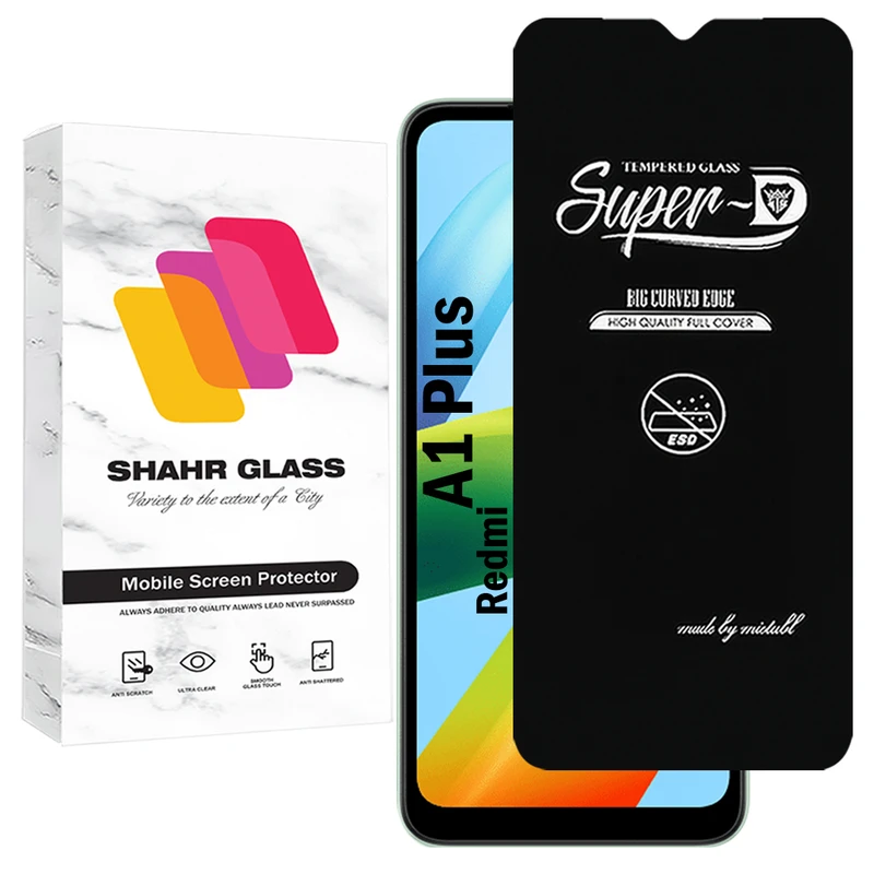 محافظ صفحه نمایش شهر گلس مدل SUPERDNSH مناسب برای گوشی موبایل  شیائومی Redmi A1 Plus