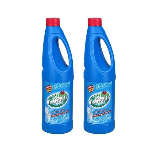  مایع جرم‌گیر دکتر کوهله مدل Clean Fresh حجم 1000 میلی لیتر مجموعه 2 عددی
