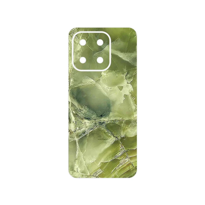 برچسب پوششی ماهوت مدل Green_Crystal_Marble مناسب برای گوشی موبایل آنر X6b