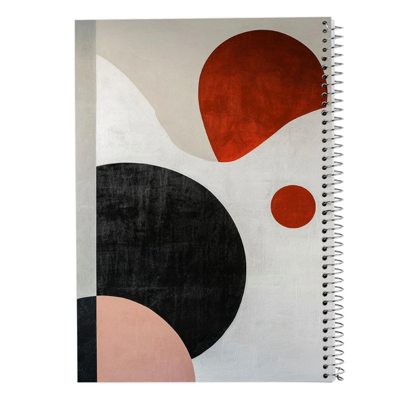 دفتر شطرنجی 50 برگ مدوپد طرح اشکال فانتزی کد DF16044