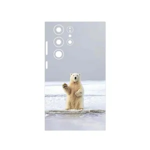 MAHOOT Polar_bear Cover Sticker for Samsung Galaxy S23 Ultra