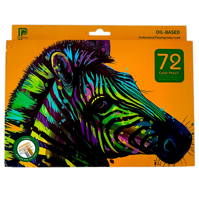 مداد رنگی 72 رنگ پرودون مدل 7272