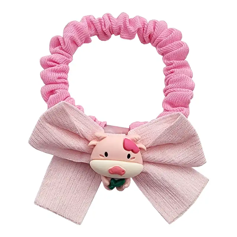 کش مو دخترانه مدل پاپیون و خوک کد KSH754-6