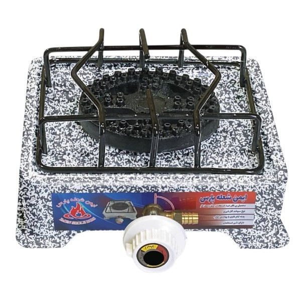 اجاق گاز رومیزی تک شعله ایمن شعله پارس مدل 02