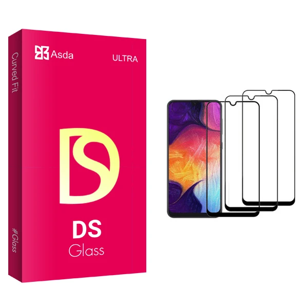 محافظ صفحه نمایش آسدا مدل DS مناسب برای گوشی موبایل سامسونگ Galaxy A10 بسته سه عددی