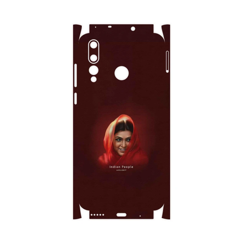 برچسب پوششی ماهوت مدل Portrait of an Indian Woman-FullSkin مناسب برای گوشی موبایل هوآوی Nova 4