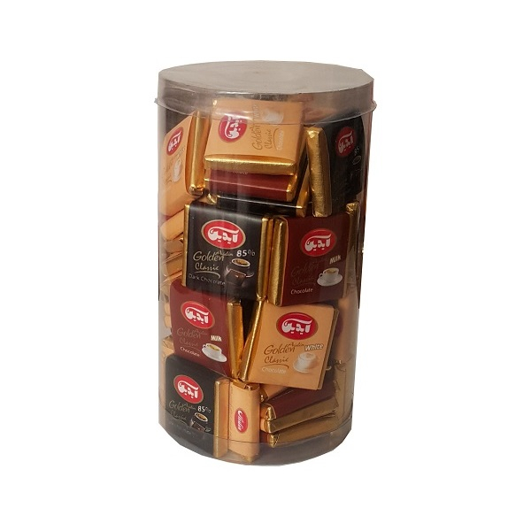 شکلات میکس گلدن کلاسیک تلخ و شیری آیدین - 300 گرم