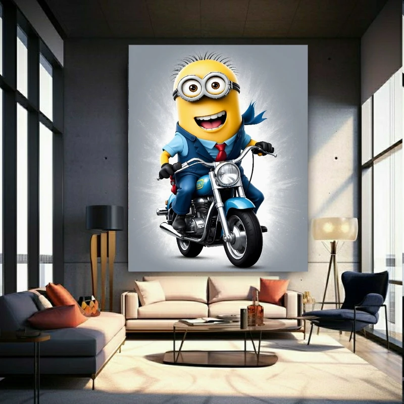 پوستر دیواری طرح مینیون کد BK1573