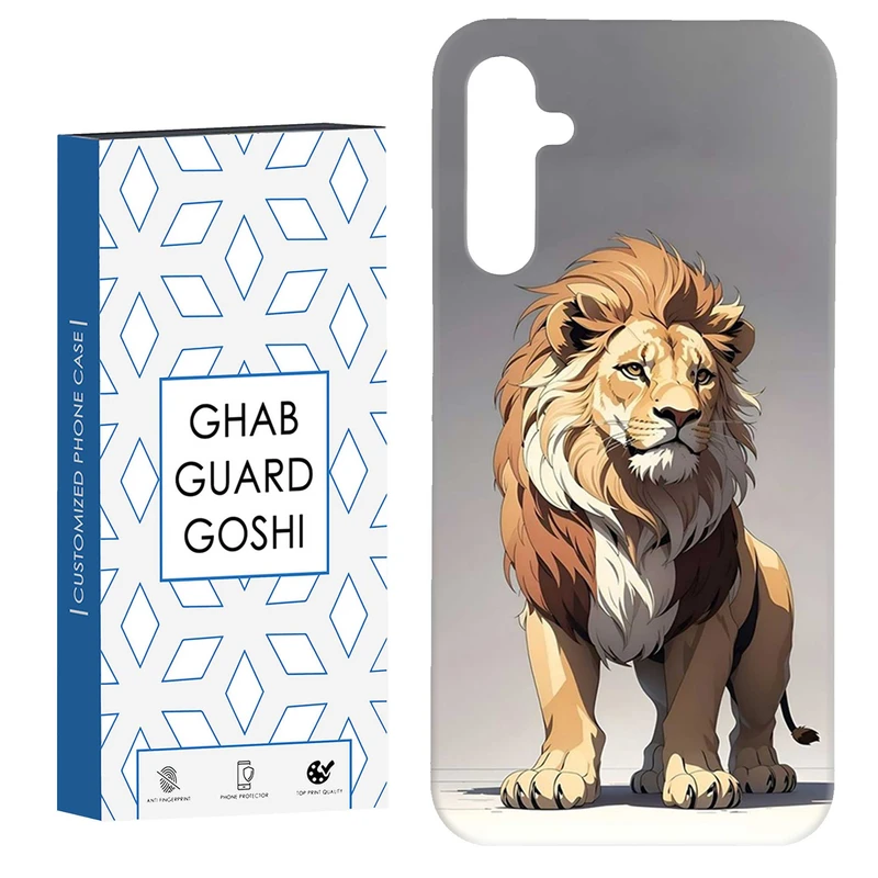 کاور قاب گارد گوشی طرح شیر کد Dimo-372 مناسب برای گوشی موبایل سامسونگ Galaxy A14