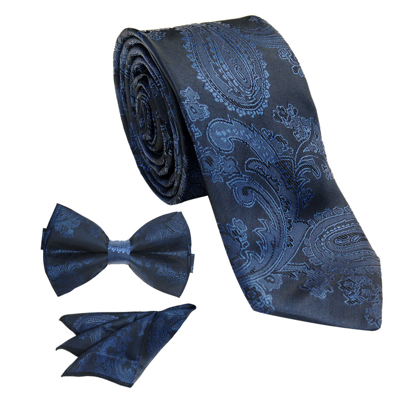 ست کراوات و پاپیون و پوشت مردانه مدل MSET122T
