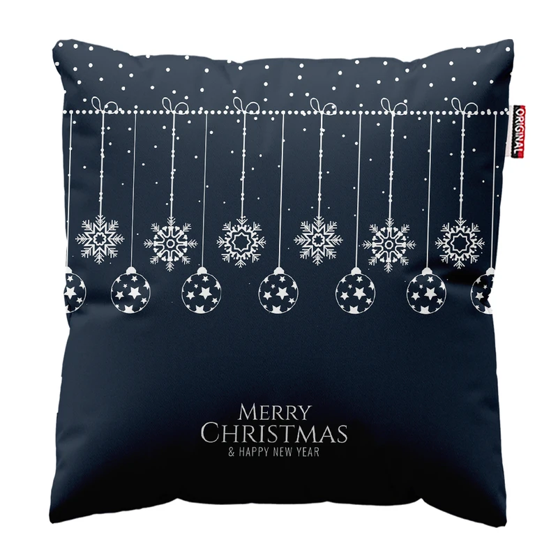 کوسن پاد آفرین مدل کریسمس مبارک کد PK302736 سایز 30*30 سانتی متر