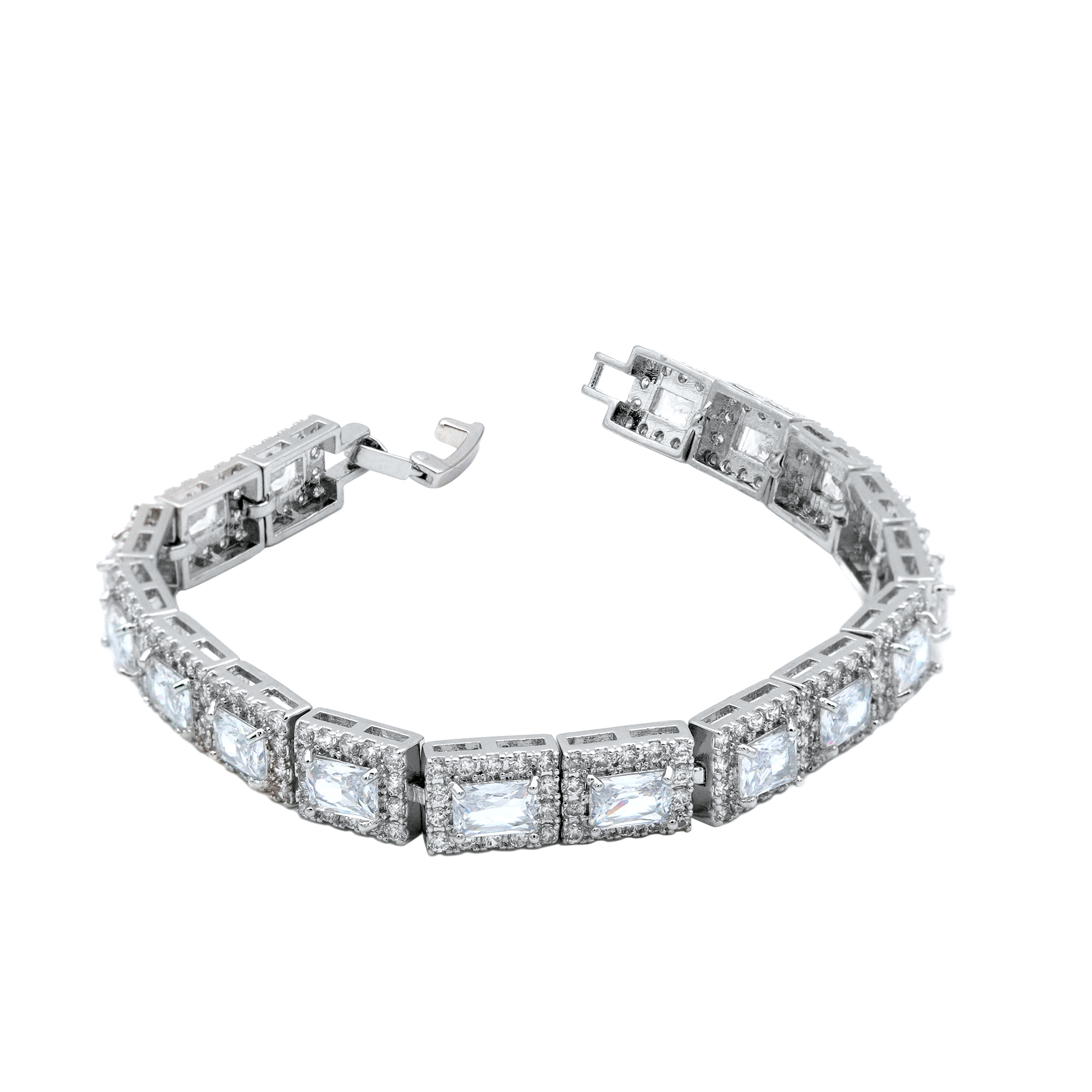 دستبند زنانه مدل جواهری باگت- کد TBR-23