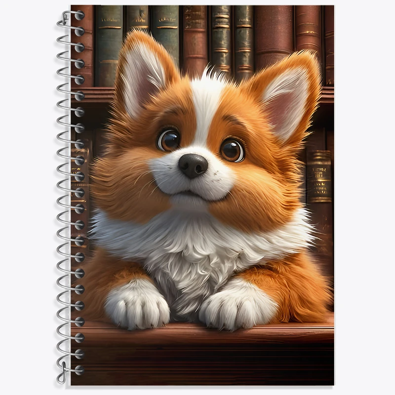 دفتر نت موسیقی 50 برگ خندالو طرح سگ مهربون کد F7218