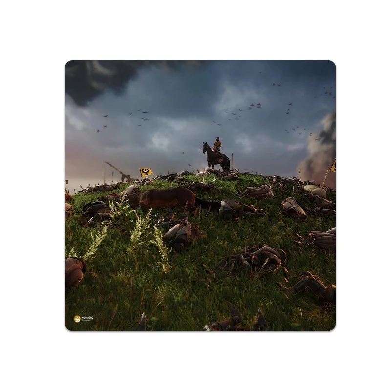 ماوس پد هومرو مدل NX211 طرح بازی Kingdom Come سایز 40x40 سانتی‌متر