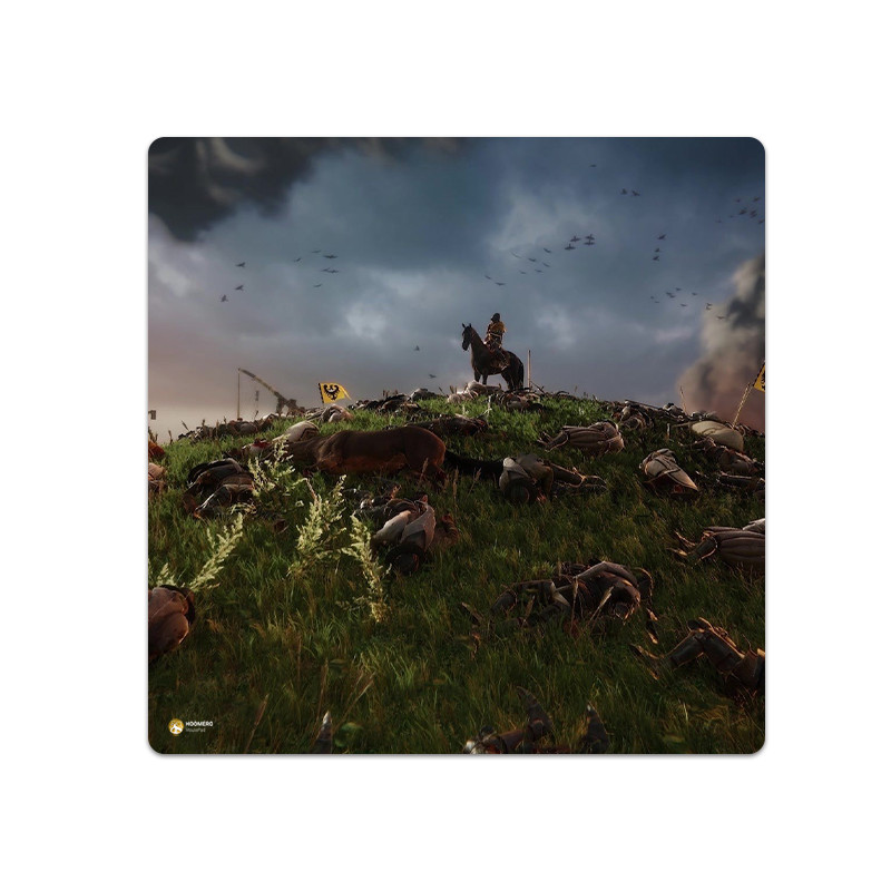 ماوس پد هومرو مدل NX211 طرح بازی Kingdom Come سایز 40x40 سانتی‌متر