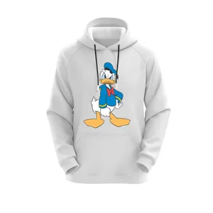 هودی زنانه مدل اردک کد E24 رنگ سفید