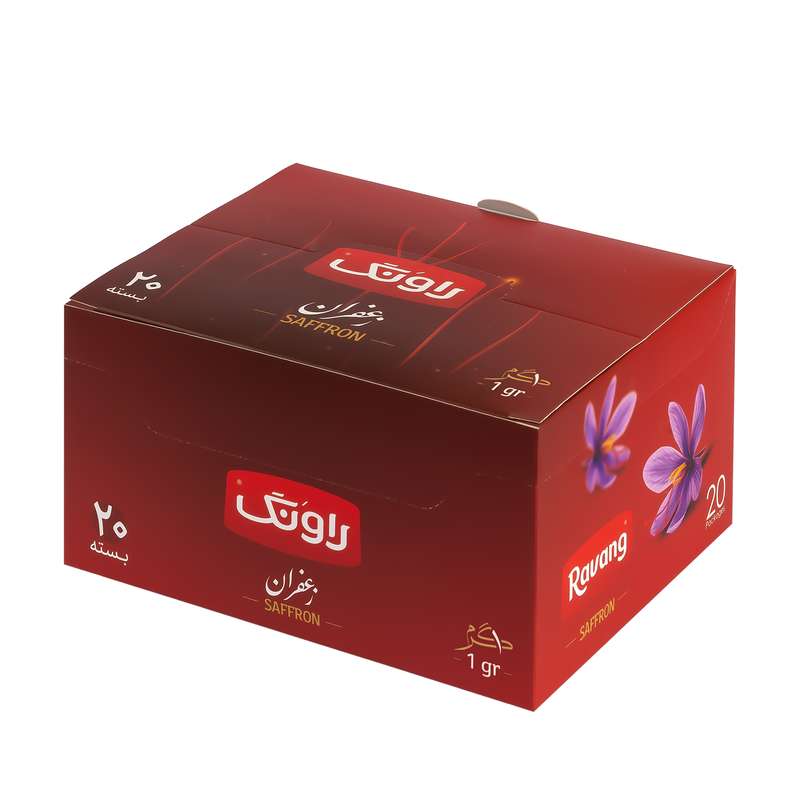 زعفران راونگ آذین - 1 گرم بسته 20 عددی