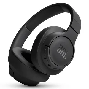 هدفون بلوتوثی جی بی ال مدل Tune 720BT با نویز کنسلینگ میکروفون (ENC)، درگاه شارژ USB Type-C، با قابلیت اتصال به چند دستگاه، دارای طراحی تاشو، قابلیت شارژ سریع، اتصال به صورت بی سیم و ‌، مقاوم در برابر رطوبت و عرق