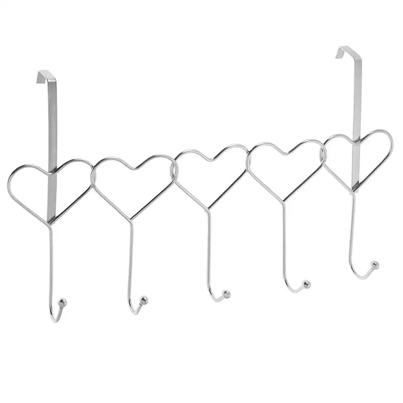 آویز لباس پشت دری مدل قلب کد Rk01