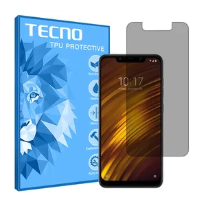 Tecno HyPRV model privacy screen protector suitable for Xiaomi Pocophone F1 mobile phone